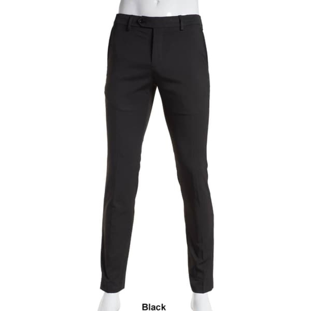 Men’s Savile Row Dress Pants Black 42/38 Grey 38/32